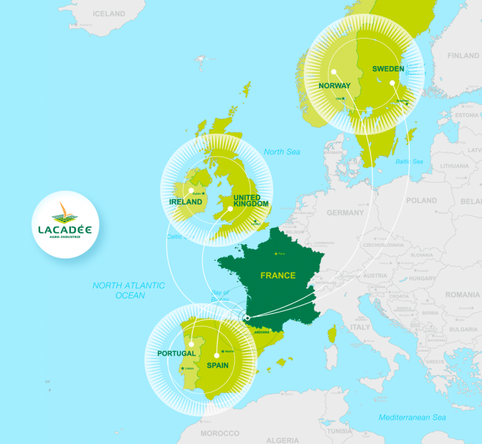 Sites d’exports – Maïserie Lacadée